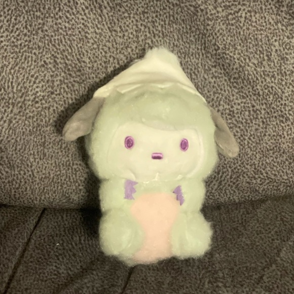 Pochacco x Dinosaur Cosplay Costume Plush Keychain - Picture 4 of 10